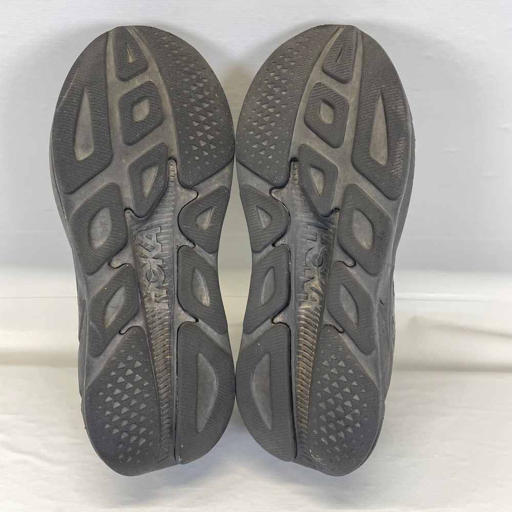 Hoka One One Rincon 4 Running Shoes Mens Size 11 D Black Mesh Athletic Sneakers - Picture 8 of 10